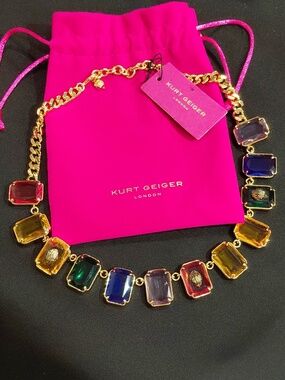 KURT GEIGER  LONDON STONE EAGLE NECKLACE